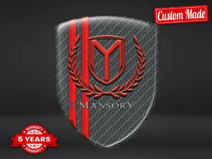 Mansory Pegatinas Auto Máximo Resistentes Estilo Pro Rendimiento